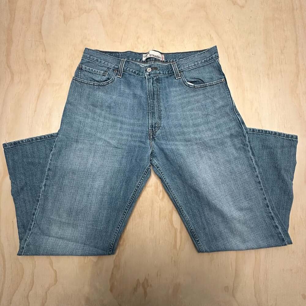 Levi's 569 Loose Straight Jeans Size W36 L32 Blue Denim